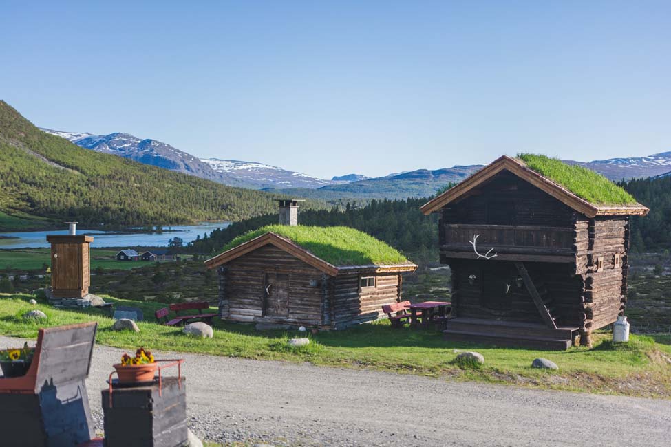 Bryllupsreise på fjellet: Hindsæter ligger nær Jotunheimen, og er et flott sted å overnatte for turglade kjærestepar. 