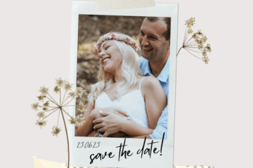 Alt dere trenger å vite om save the date-kort til bryllup